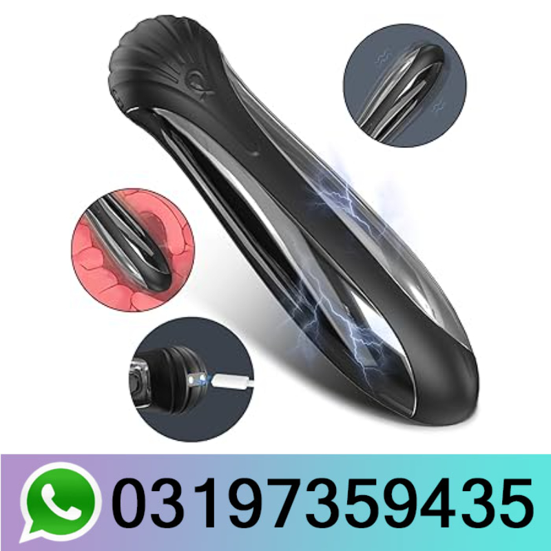 Black Dual-Head Vibe Stick In Pakistan