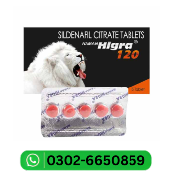 Hygra 120Mg Tablet in Pakistan